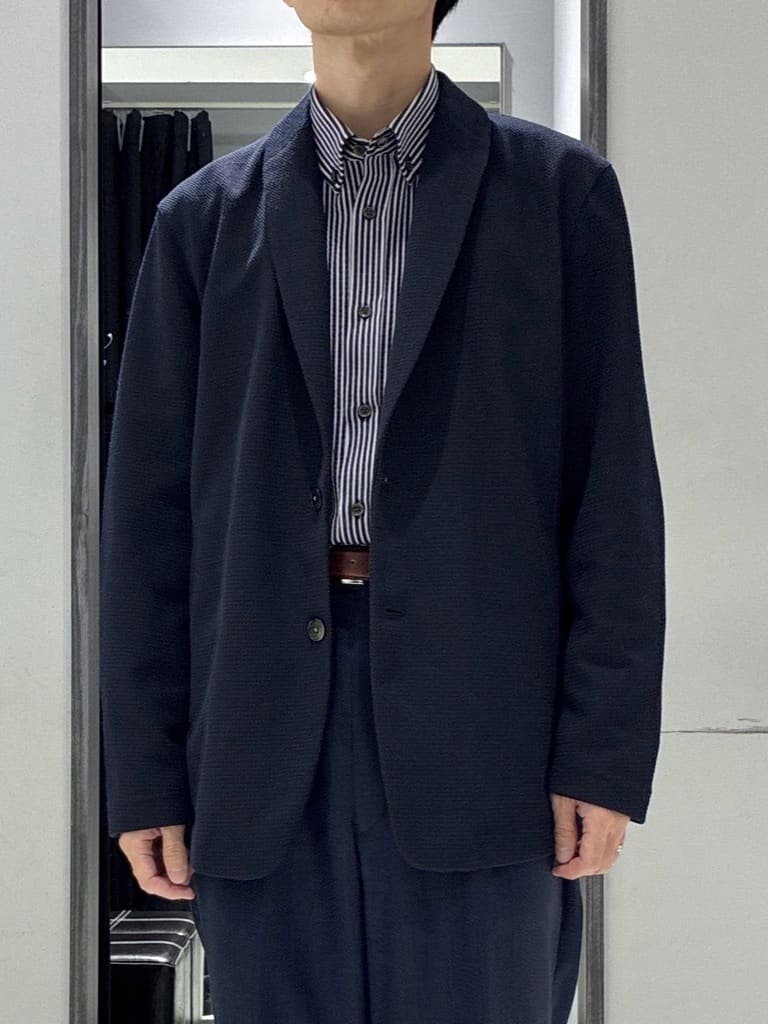 わいずみさんの「TAKEO KIKUCHI｜【尾州織】ショールカラー カーディガン」を使ったコーディネート