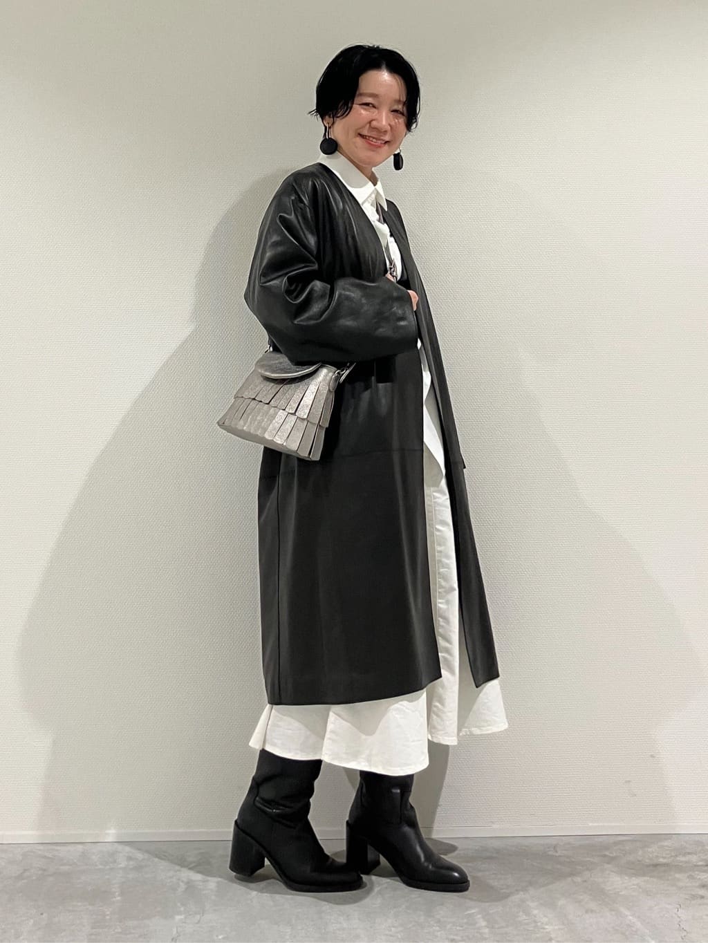Cさんの「HIROKO HAYASHI｜FRANGIA（フランジャ）ショルダーバッグ」を使ったコーディネート