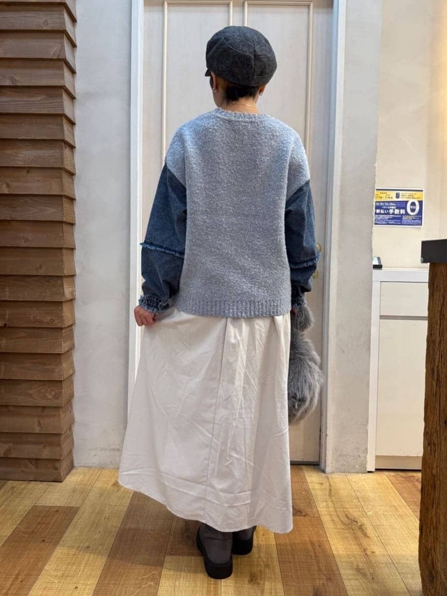 きょんさんの「SHOO･LA･RUE｜ラメ入りファートートバッグ」を使ったコーディネート