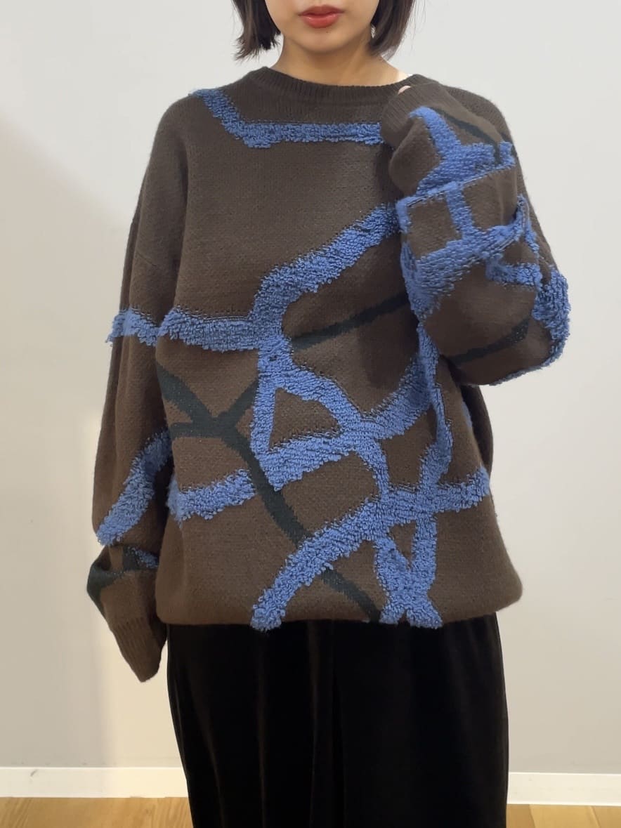 abeさんの「tk.TAKEO KIKUCHI｜サガララインアートニットプルオーバー」を使ったコーディネート
