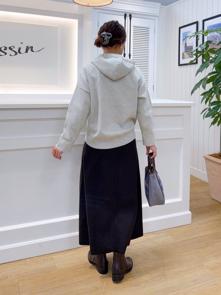 Osawaさんの「Dessin｜【洗える】リブタートルネックニット」を使ったコーディネート