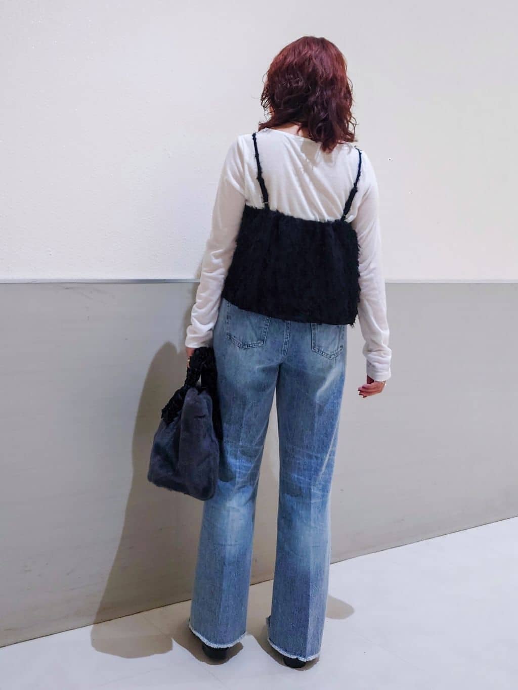 maruさんの「THE SHOP TK｜◆シアーフライスセットビスチェ【洗える】」を使ったコーディネート
