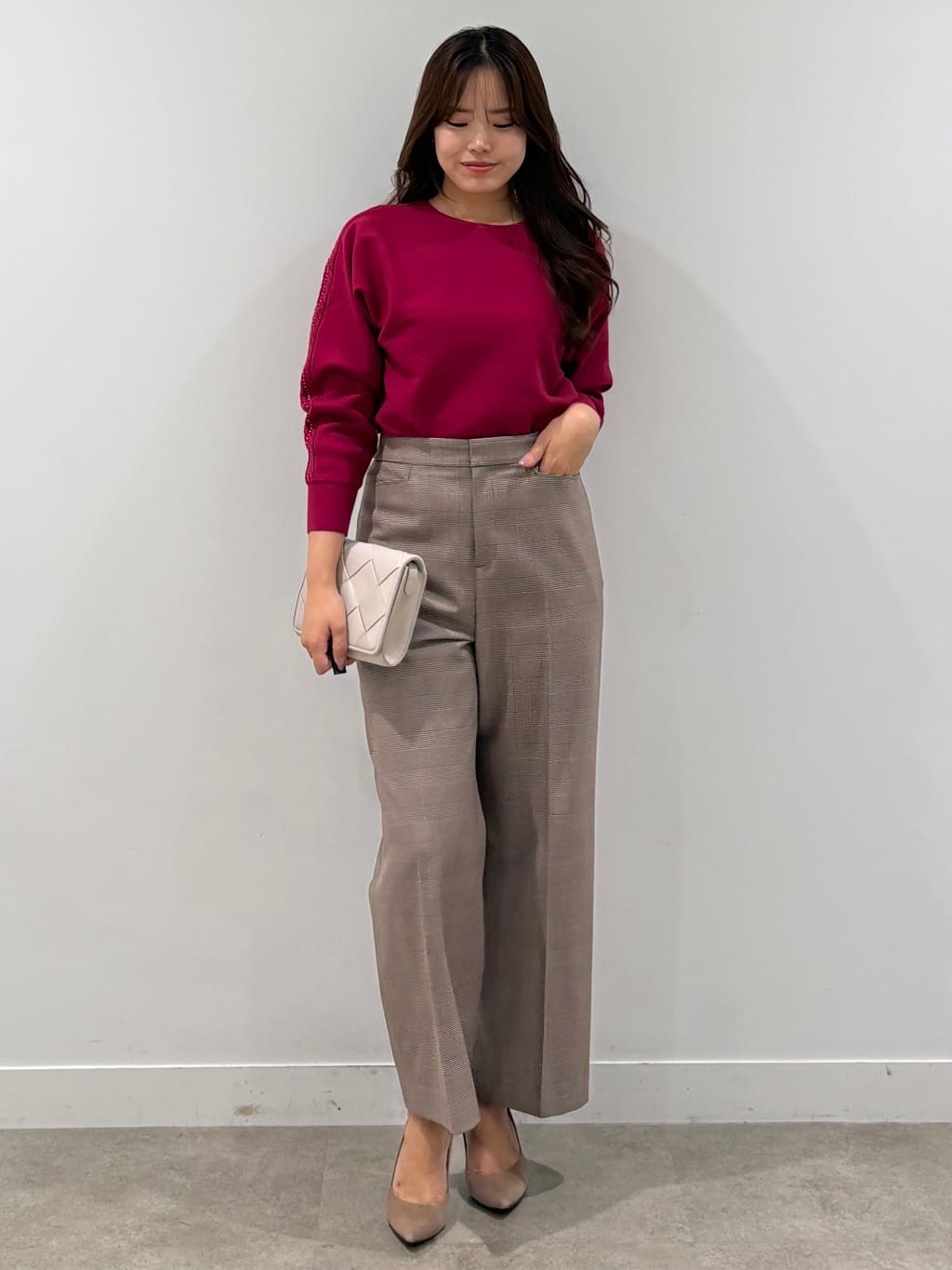 MISAKIさんの「COUP DE CHANCE｜【手洗い可】ストレートワイドパンツ」を使ったコーディネート