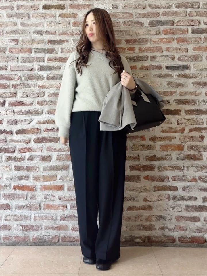 tokiさんの「THE SHOP TK｜【今羽織るなら】ダブルブレストジャケット【セットアップ可/洗える】」を使ったコーディネート