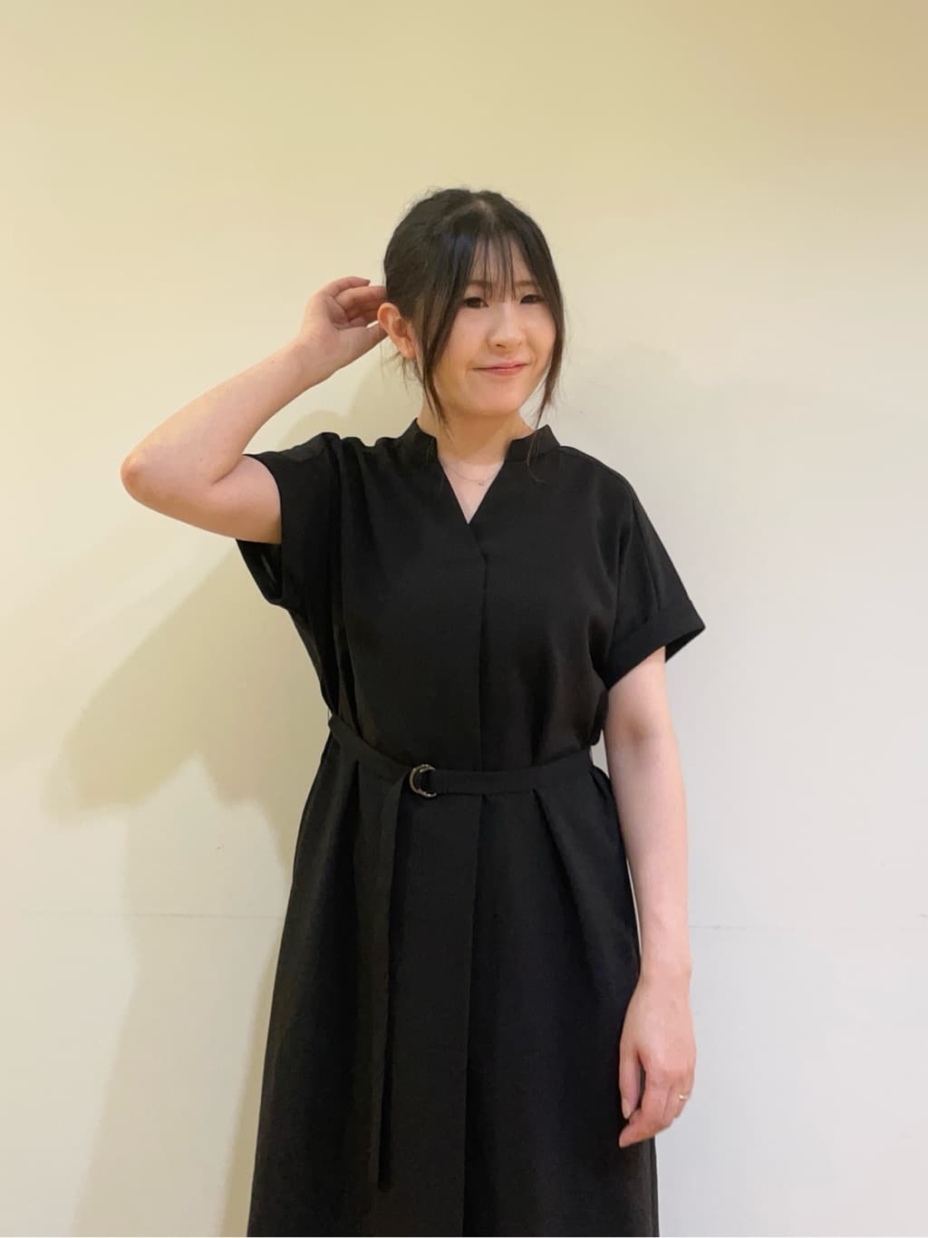 フナキさんの「UNTITLED｜【UV/はっ水】リラククールワンピース」を使ったコーディネート
