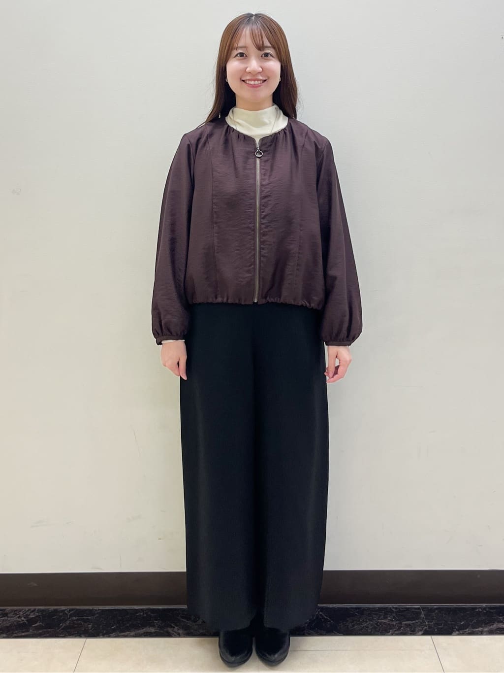 mikikoさんの「Reflect｜【レイヤードスタイルのインナーに◎】タートル&times;ラグランスリーブプルオーバー」を使ったコーディネート