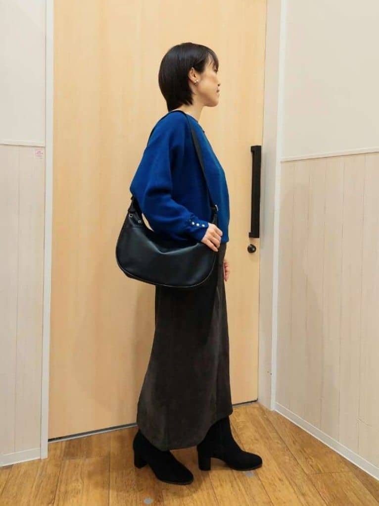 Kさんの「SHOO･LA･RUE｜起毛ニットブーツ」を使ったコーディネート