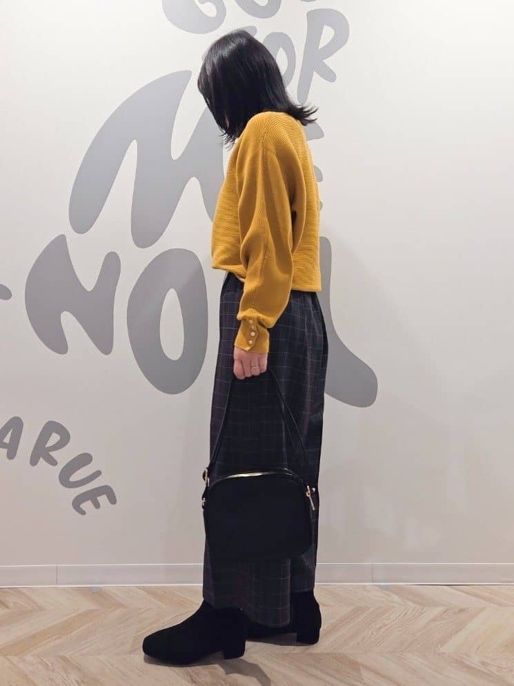 TSUCHIYAさんの「SHOO･LA･RUE｜【着丈選べる】大人のきれいめスタイルに ウールフィール ワイドパンツ」を使ったコーディネート