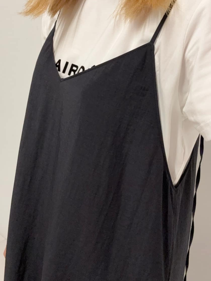 Nishijimaさんの「DRESSTERIOR｜スパンコール2WAY巾着バッグ」を使ったコーディネート