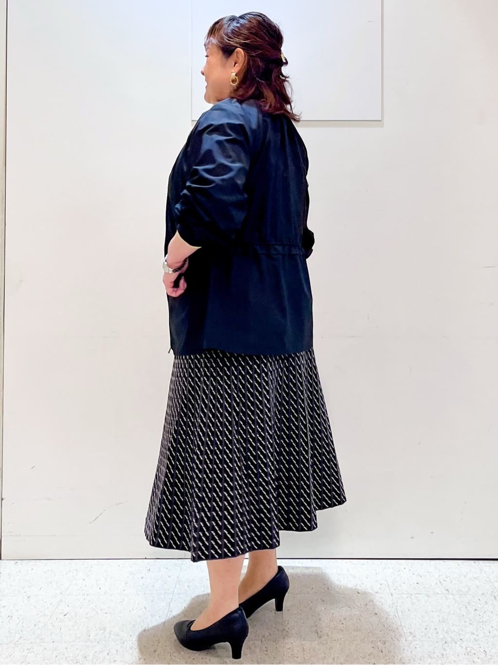 kimmyさんの「Reflect｜【パンツにもスカートにも合わせやすい◎】ライティブルゾン」を使ったコーディネート