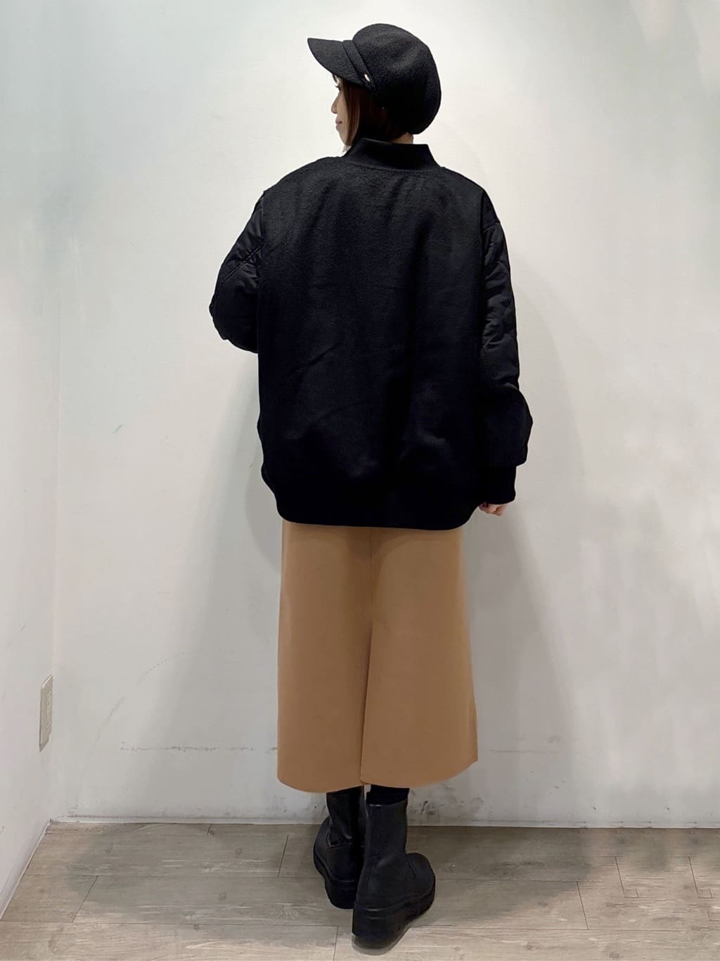 ぶまりんさんの「OPAQUE.CLIP｜《リバーシブル》キルティングブルゾン」を使ったコーディネート