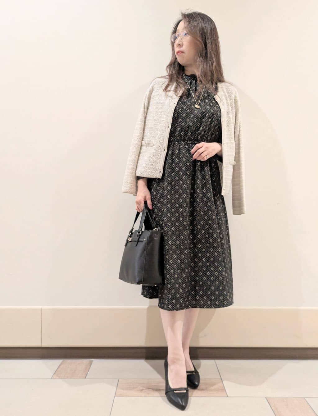 imamiさんの「Reflect｜【ライトアウター／ゆったりシルエット／気軽な羽織に◎】ドライタッチカーディガン」を使ったコーディネート