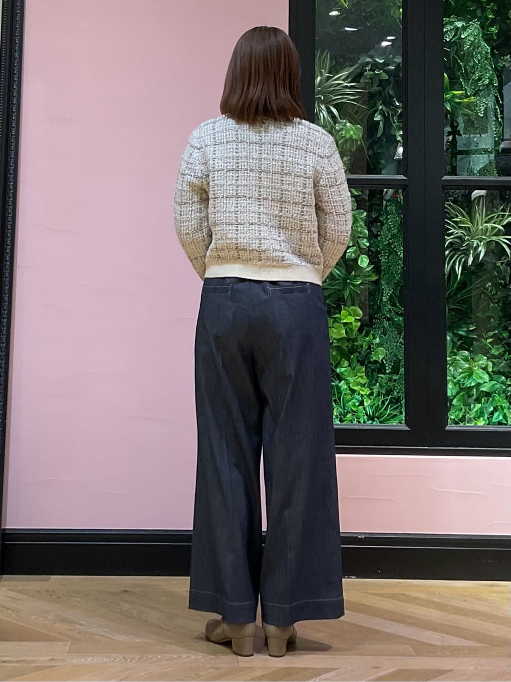 maruさんの「DRESSTERIOR｜【シアー素材】シアータートルトップス」を使ったコーディネート
