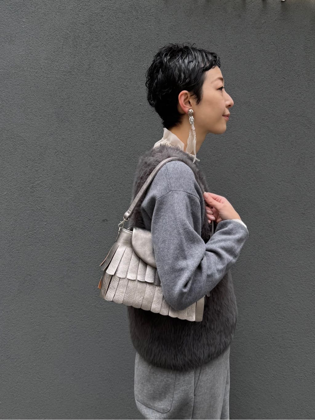 Kさんの「HIROKO HAYASHI｜FRANGIA（フランジャ）ショルダーバッグ」を使ったコーディネート