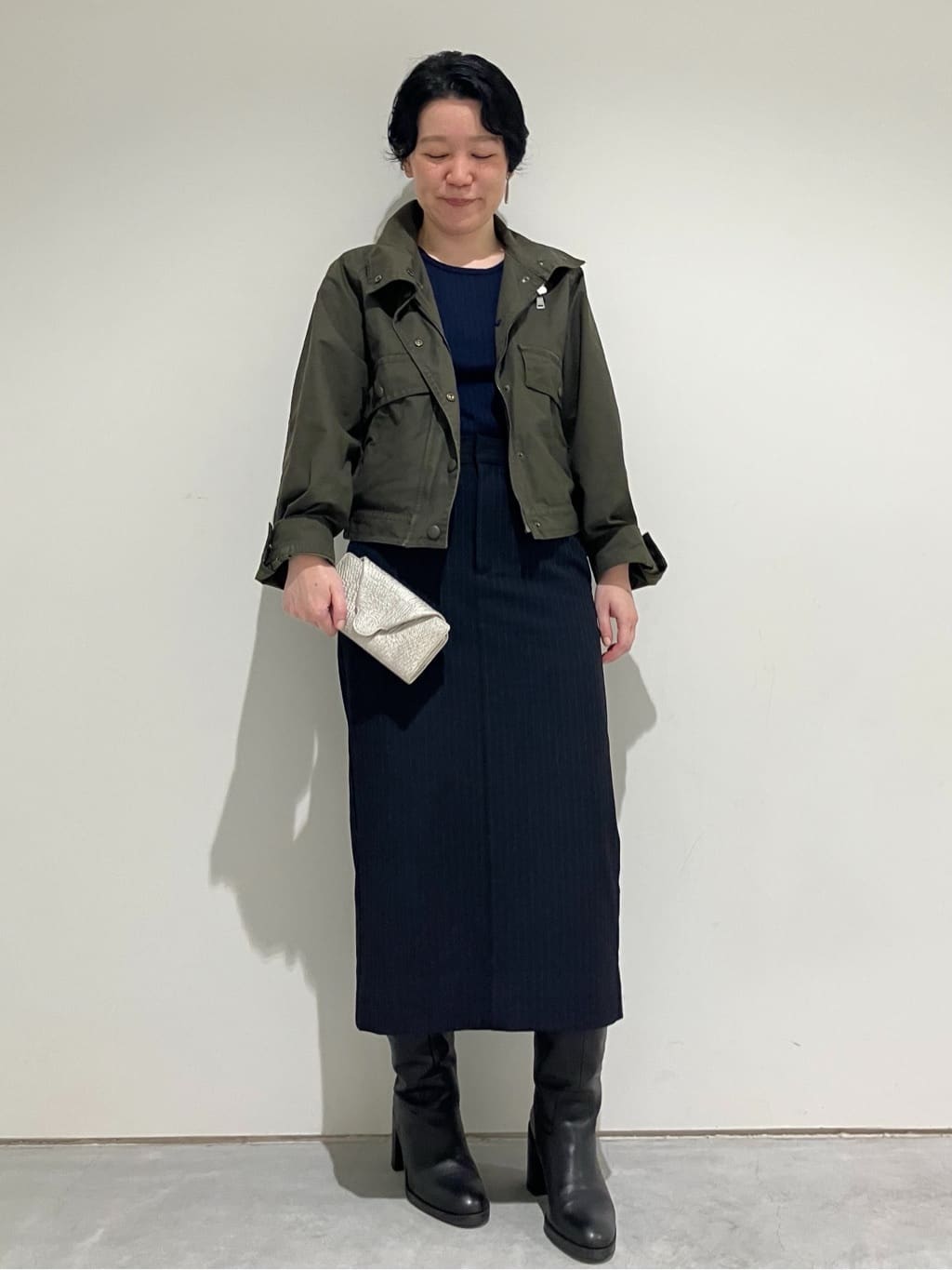 Cさんの「HIROKO HAYASHI｜DAMASCO（ダマスコ）長財布」を使ったコーディネート