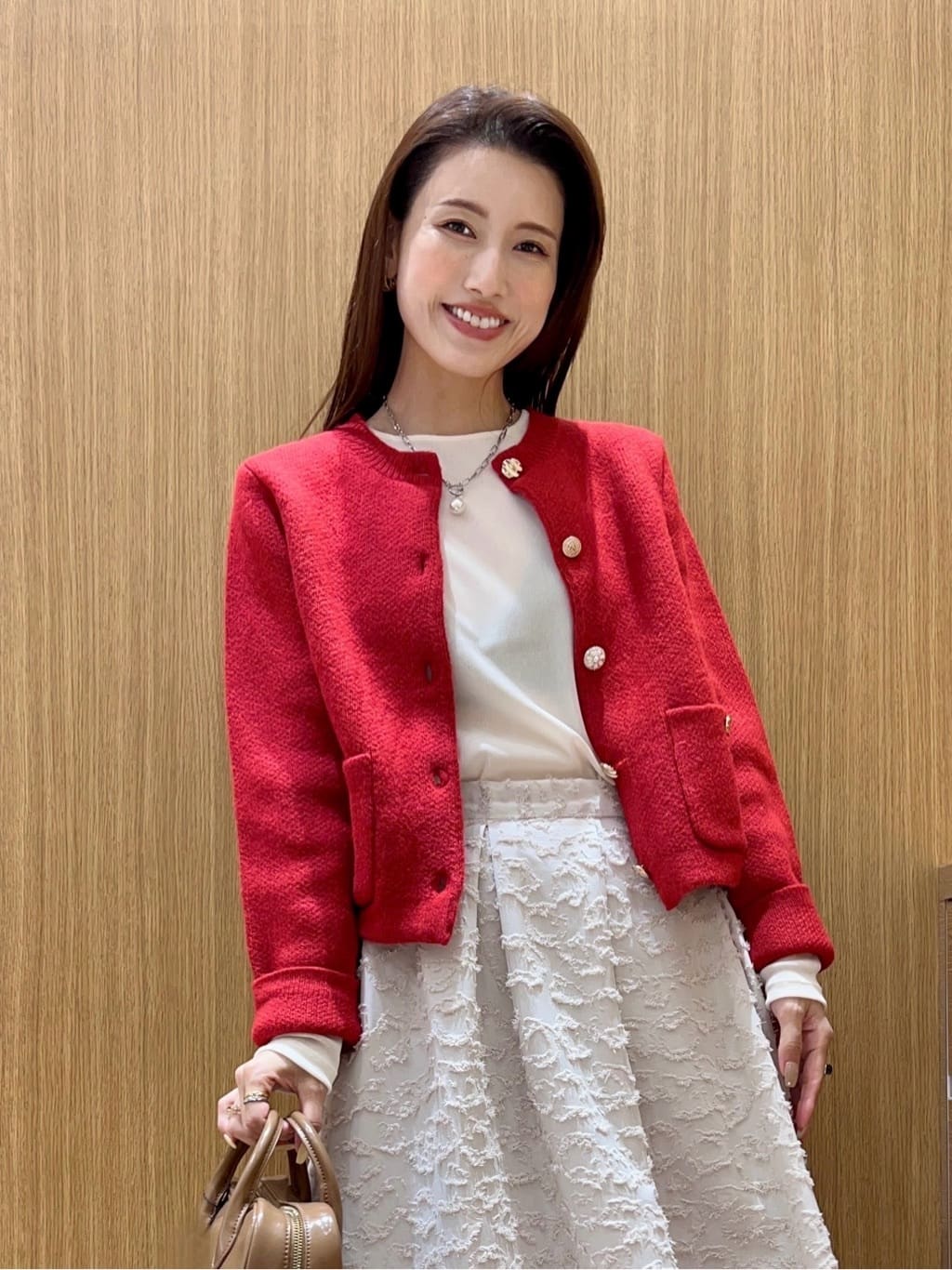 maiさんの「OPAQUE.CLIP｜フロッキーチュールトップス【洗濯機OK】」を使ったコーディネート