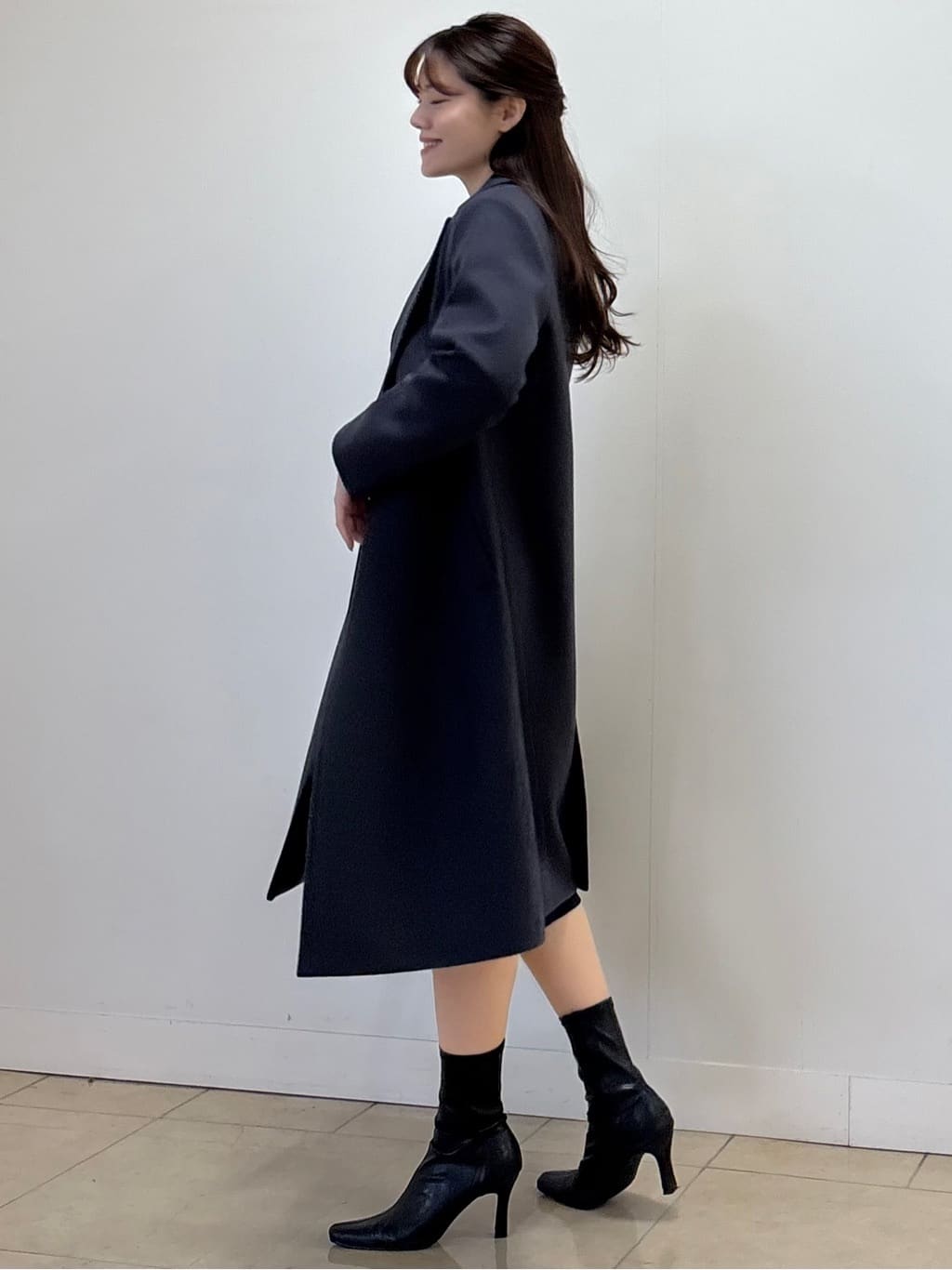 sayaさんの「COUP DE CHANCE｜【日本製】チェスター風コート」を使ったコーディネート