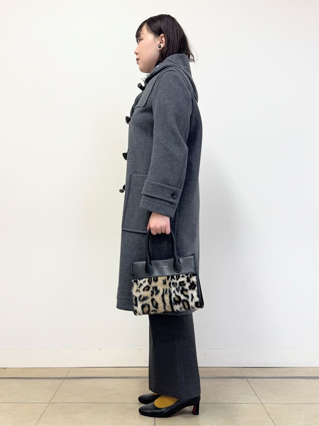 なかもとあきさんの「DRESSTERIOR｜2WAYレースカラーニット」を使ったコーディネート