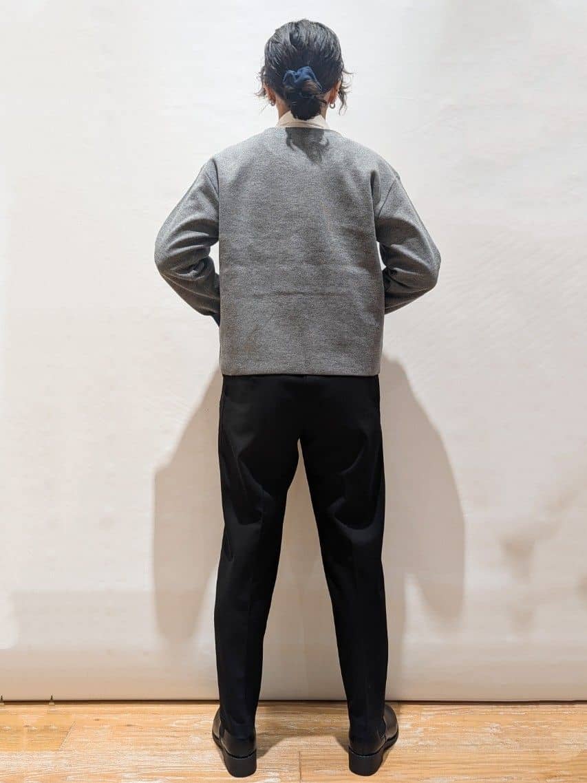 ぽんさんの「OPAQUE.CLIP｜ポケット刺繍レギュラーカラーシャツ【洗濯機OK】」を使ったコーディネート