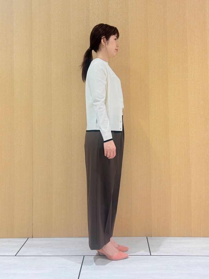CHISATOさんの「UNTITLED｜【アンサンブル可/薄手/洗える】5分袖クルーニット」を使ったコーディネート