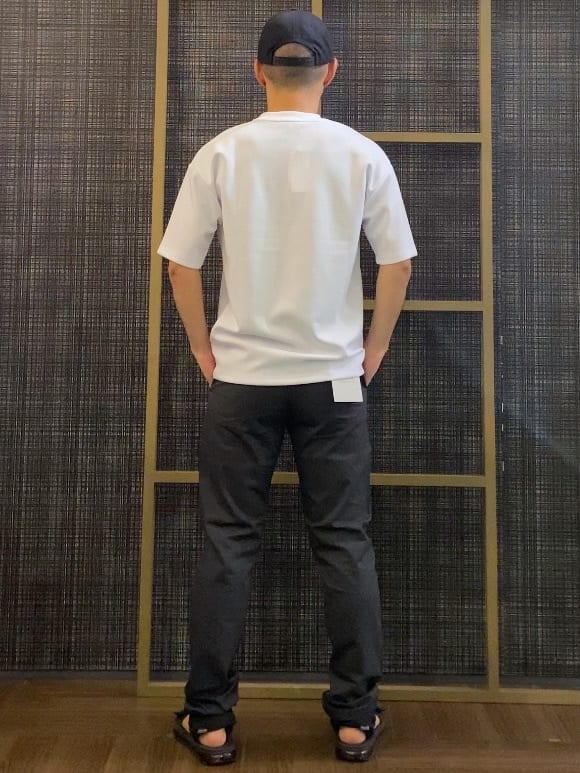くらさんの「THE SHOP TK｜コード刺繍フォトプリント半袖Tシャツ 【洗濯機OK】」を使ったコーディネート