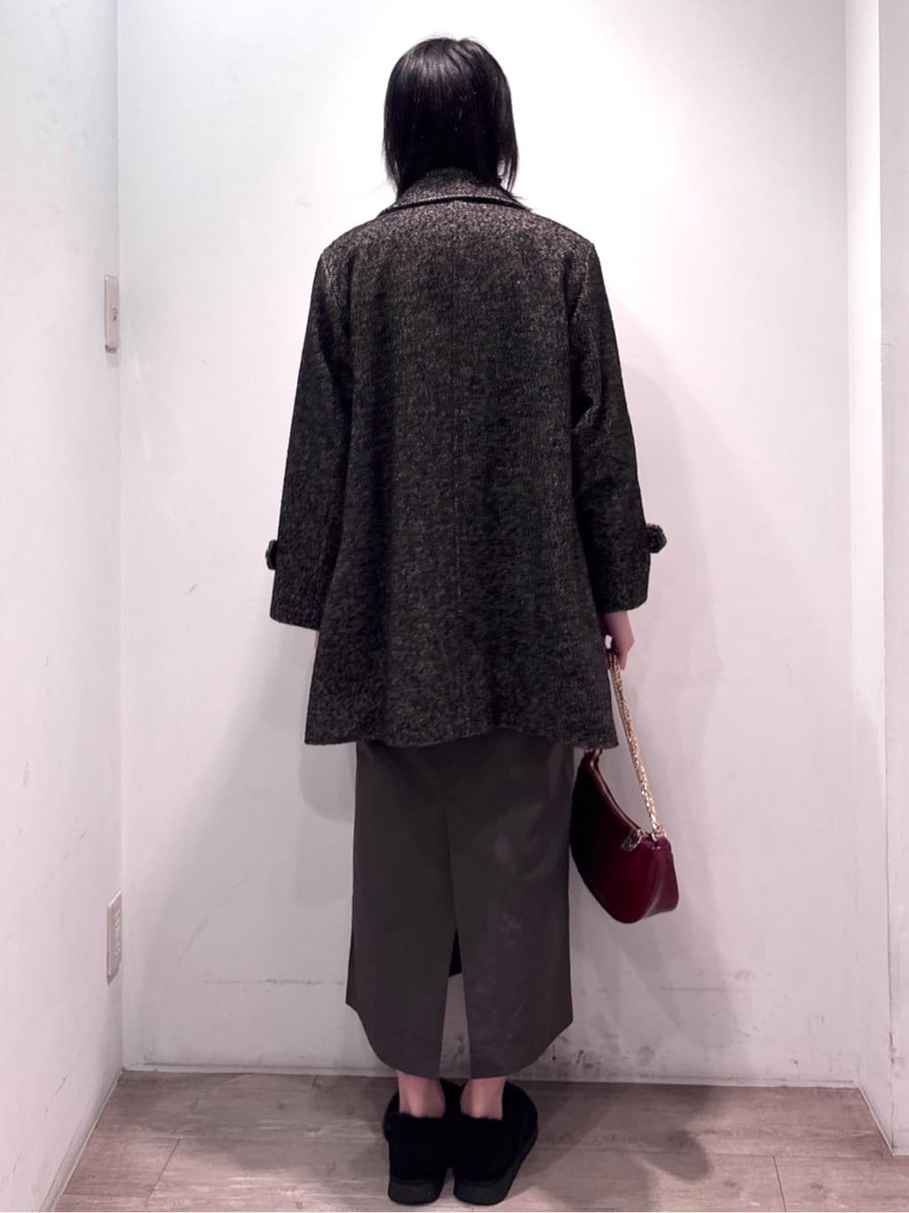 くっしーさんの「OPAQUE.CLIP｜シアーハイネックトップス【洗濯機OK】」を使ったコーディネート