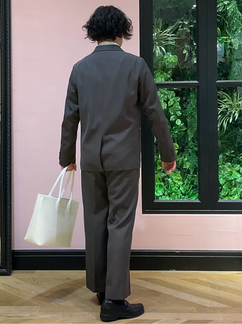 Nagaseさんの「DRESSTERIOR｜◆【セットアップ可】クリアーカルゼ コンフォータブル ダブルジャケット」を使ったコーディネート