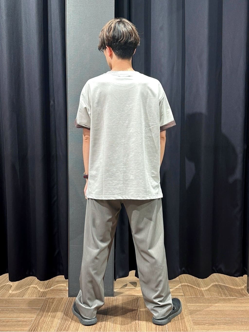 tomoyaさんの「THE SHOP TK｜Peanuts スヌーピー 5分袖シャツ」を使ったコーディネート
