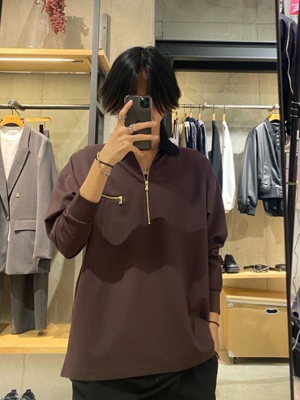 Harukiさんの「tk.TAKEO KIKUCHI｜ポロ衿ハーフジップ」を使ったコーディネート