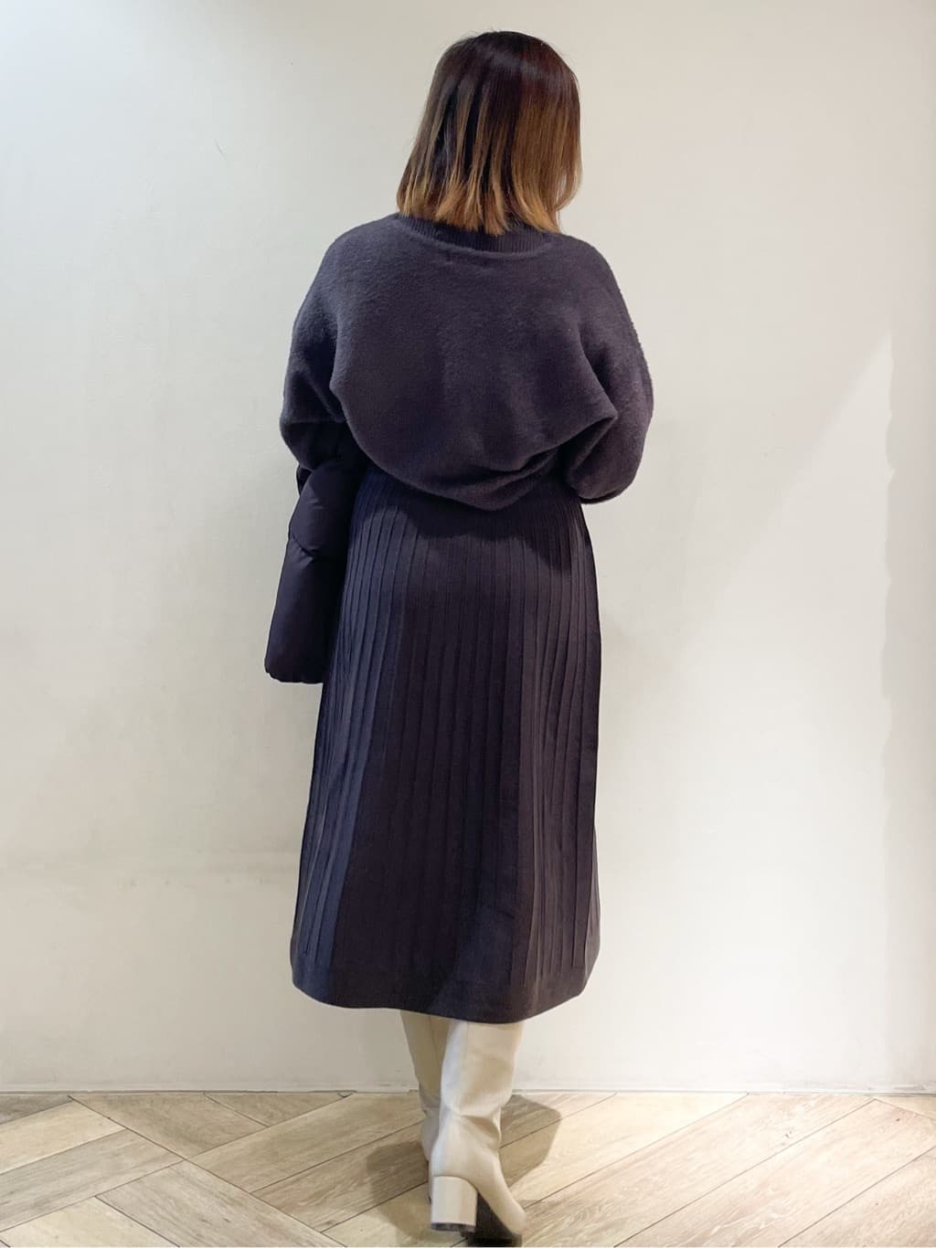 makiさんの「index｜KAWADAダウンショートコート【撥水／洗濯機OK／静電気防止裏地】《XS～LL》」を使ったコーディネート