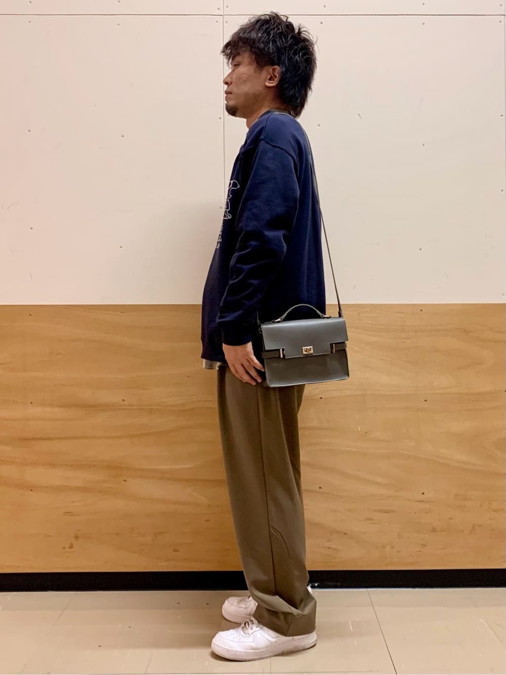 MATUさんの「THE SHOP TK｜オンブレーチェックバンドカラーシャツ 【洗濯機OK】」を使ったコーディネート
