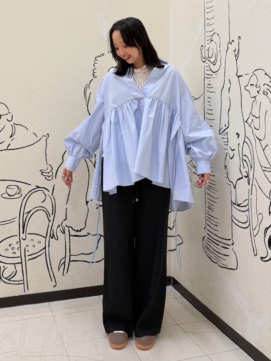 YUKAさんの「UNTITLED｜【PROTAGPNISTA】FLAIR SHIRT」を使ったコーディネート