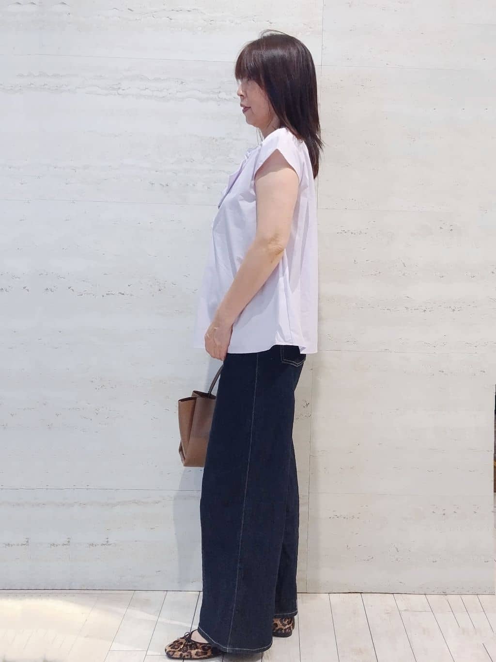 よしみさんの「OPAQUE.CLIP｜《美人百花掲載》名品フラットバレエシューズ」を使ったコーディネート