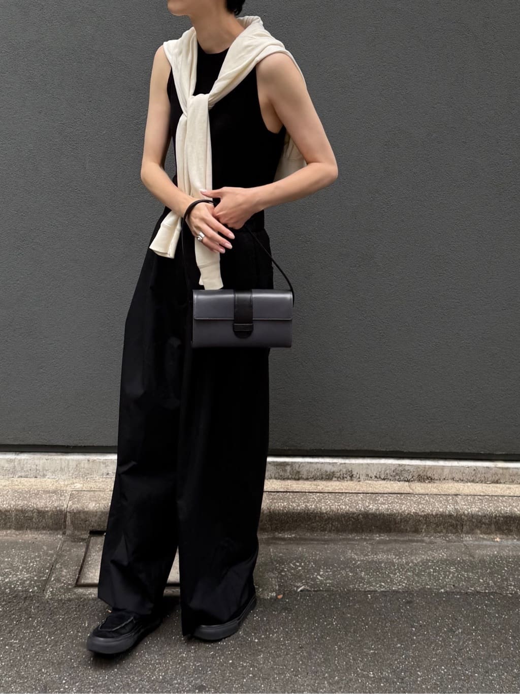 Kさんの「HIROKO HAYASHI｜PRATICO（プラティコ）ハンドバッグ」を使ったコーディネート