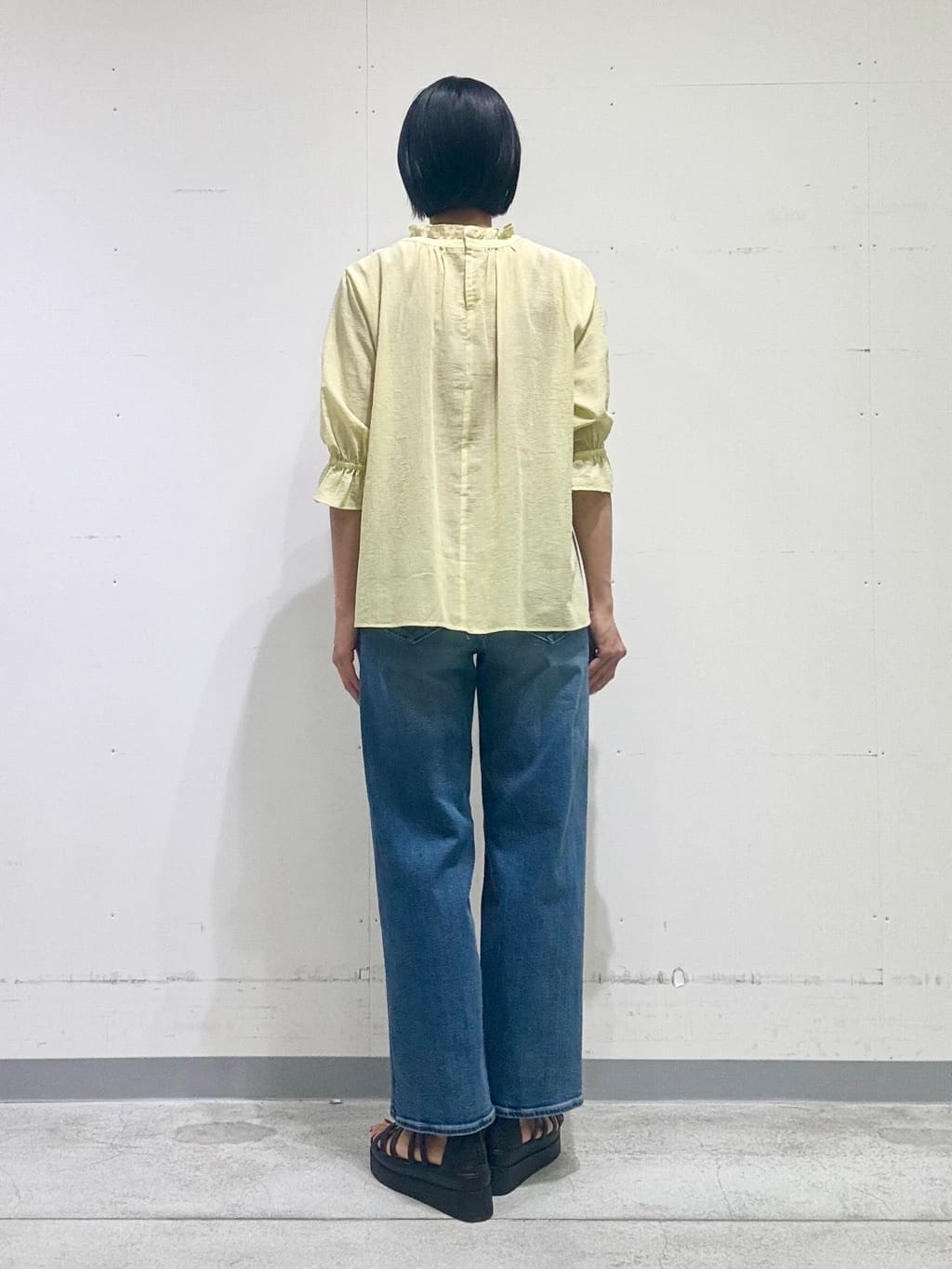 naoさんの「INDIVI｜【洗える/コットン】ピンタックシアーブラウス」を使ったコーディネート