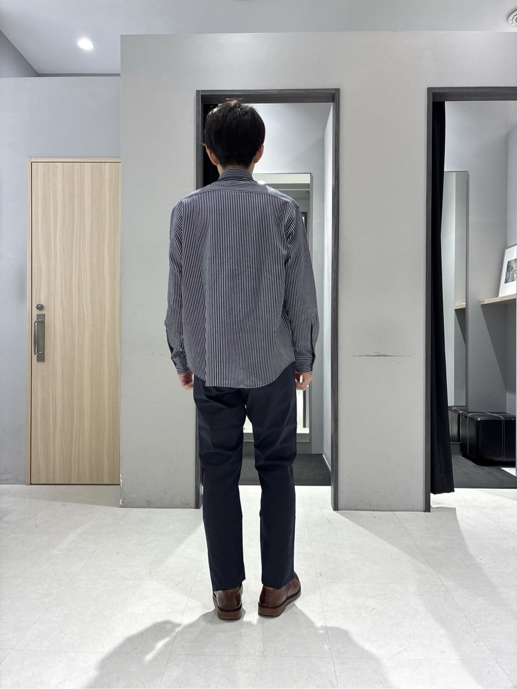 わいずみさんの「TAKEO KIKUCHI｜【None Of Stress】ストレッチ ダウンブルゾン」を使ったコーディネート