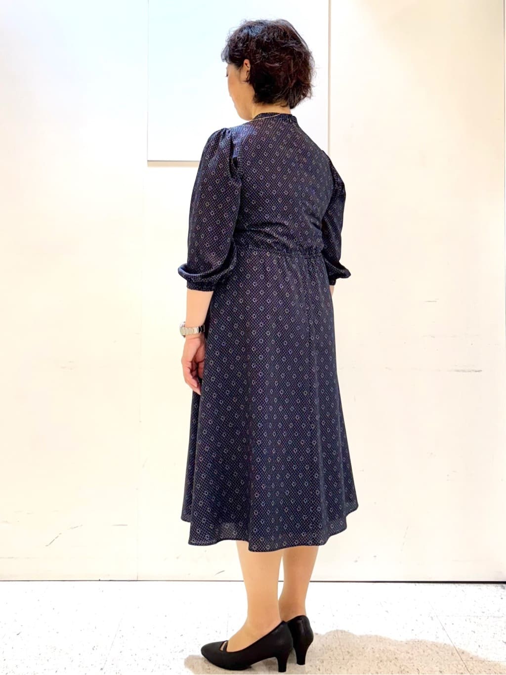 ヤスコさんの「Reflect｜パール調リングネックレス」を使ったコーディネート
