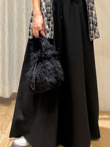 ga_riさんの「THE SHOP TK｜チェック柄チュニックブラウス」を使ったコーディネート