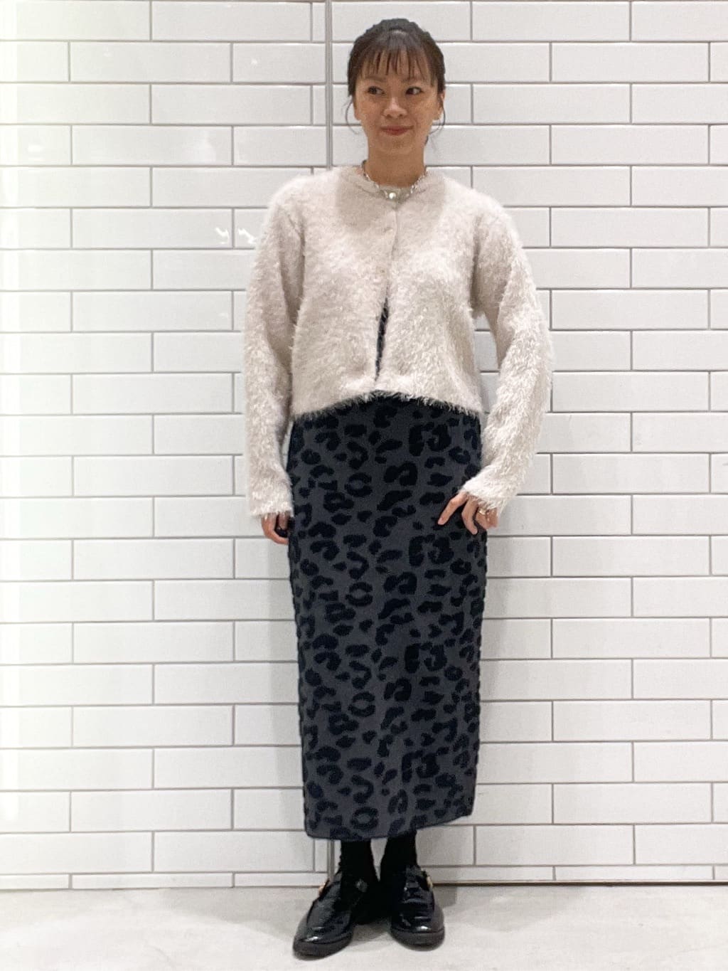 oiさんの「OPAQUE.CLIP｜チェーンマンテルネックレス」を使ったコーディネート
