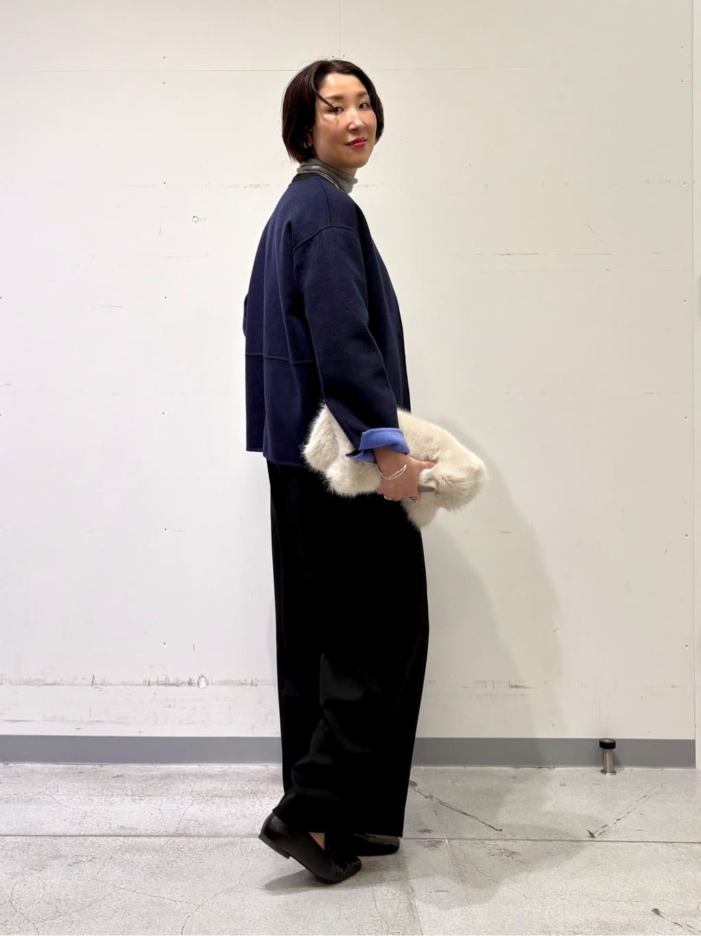 yuriさんの「INDIVI｜【トレンド／スタイルアップ】ストレッチコンビネゾン」を使ったコーディネート