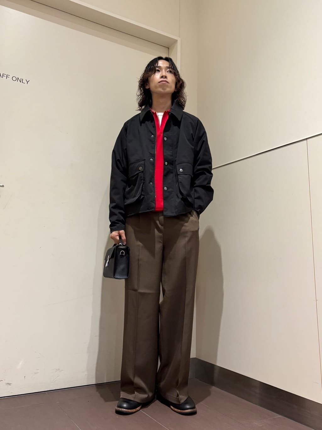 ナノシーさんの「tk.TAKEO KIKUCHI｜ハイゲージスキッパーコンパクトポロニット」を使ったコーディネート