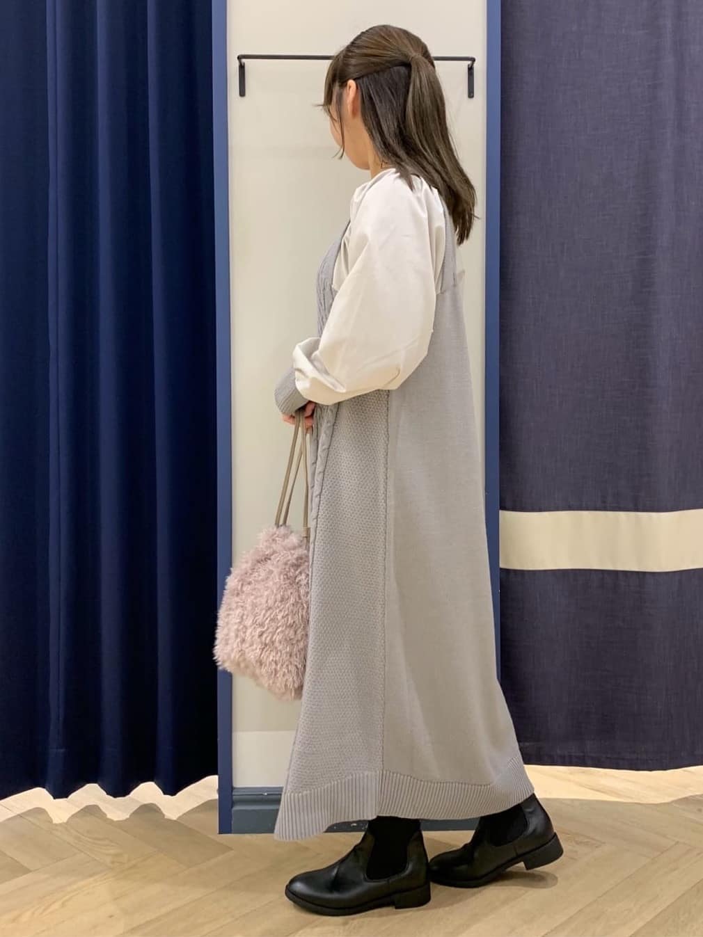 mokaさんの「grove｜【名品アウター/3WAY・はっ水】ボアライナー付マウンテンパーカ」を使ったコーディネート