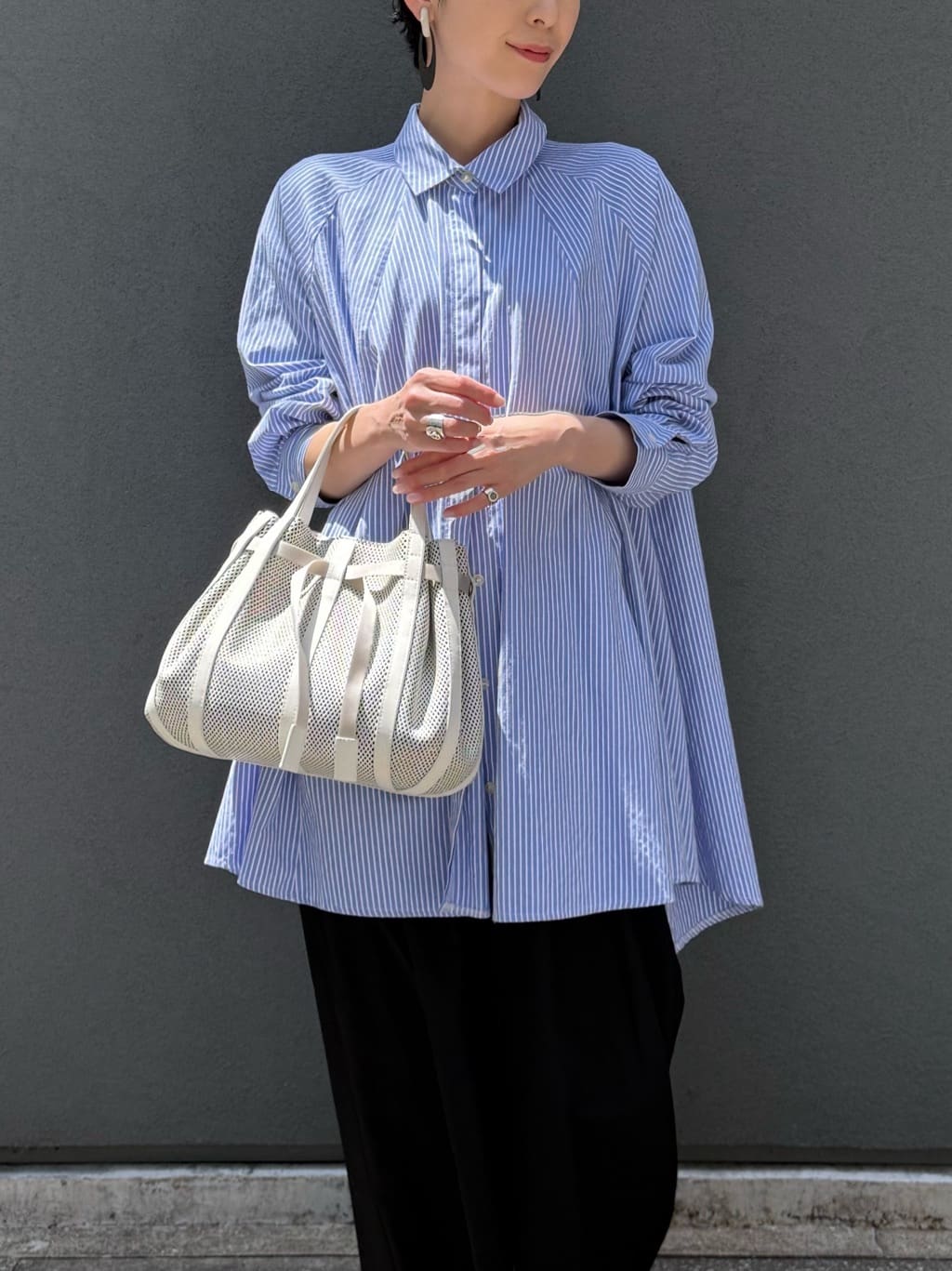 Kさんの「HIROKO HAYASHI｜PANIER（パニエ） ハンドバッグ」を使ったコーディネート