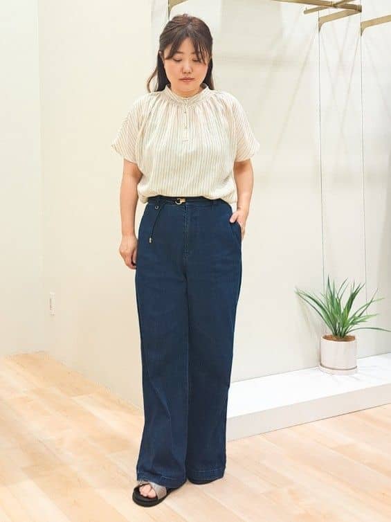 ふるさんの「grove｜メッシュベルト」を使ったコーディネート