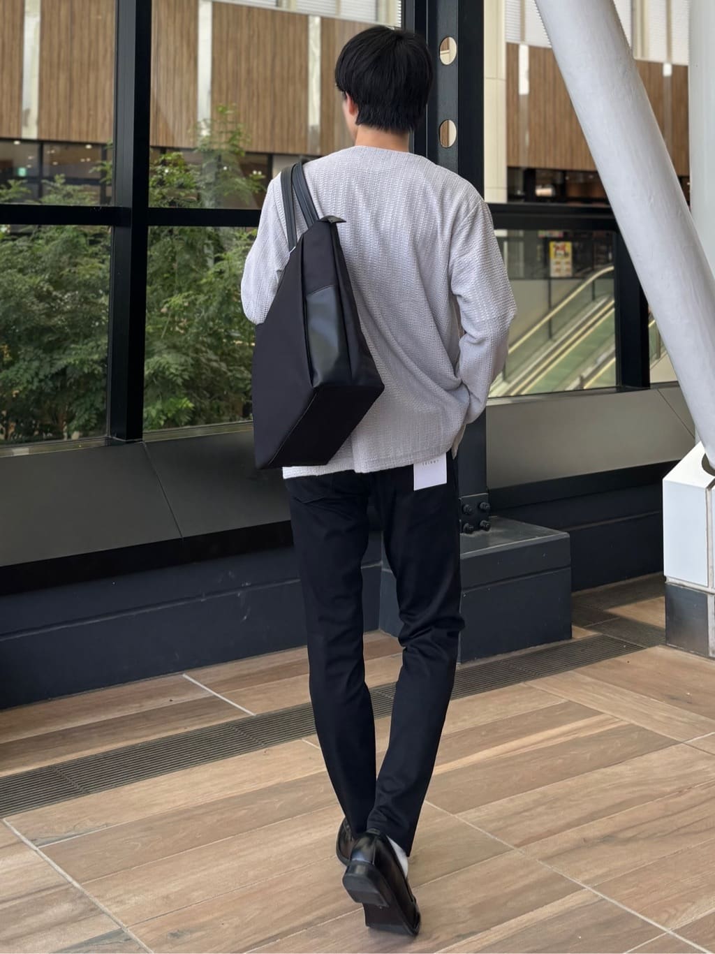 うらしーさんの「THE SHOP TK｜【セットでお買い得！！】長袖カーディガン＋半袖Tシャツ　洗濯機OK/吸水速乾(Tシャツのみ)」を使ったコーディネート