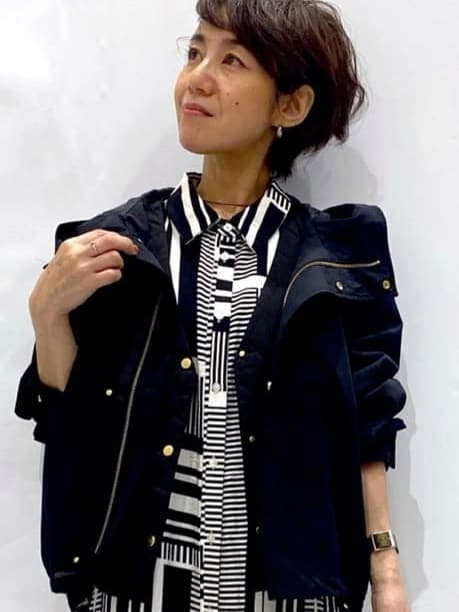 Bonさんの「OPAQUE.CLIP｜《ツインセット》マウンテンパーカー&times;キルティングベストライナー【撥水／洗濯機OK】」を使ったコーディネート