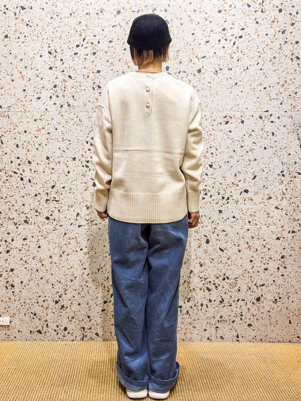 yoshimiさんの「OPAQUE.CLIP｜コーデュロイワイドパンツ【洗濯機OK】」を使ったコーディネート