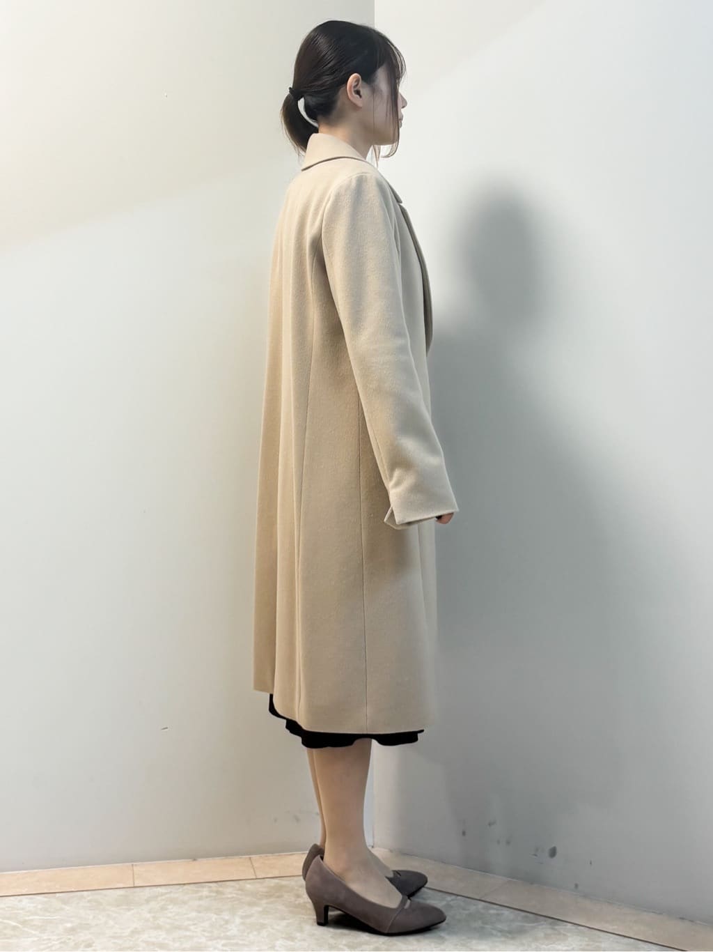 Sawaさんの「Reflect｜【選べる8色／スカートにもパンツにも◎】ウール混ボートネックニット」を使ったコーディネート