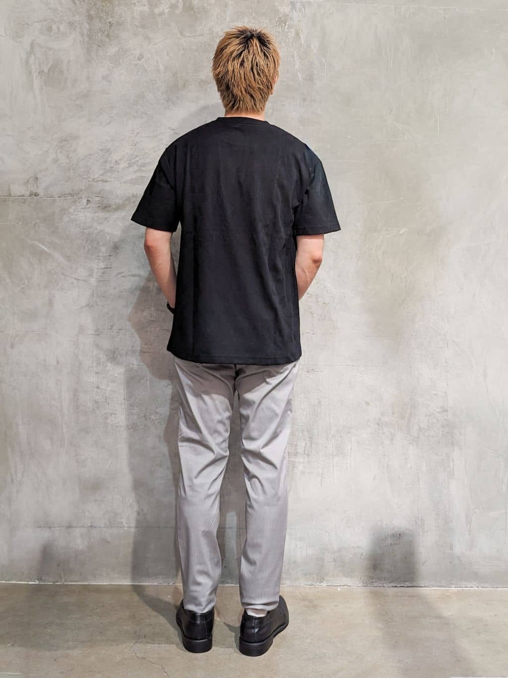 daiさんの「THE SHOP TK｜パターンジャカード半袖Tシャツ【洗濯機OK】」を使ったコーディネート