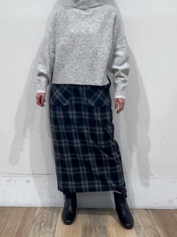 山さんさんの「grove｜【ウール混】軽やかに羽織れるショートコート」を使ったコーディネート